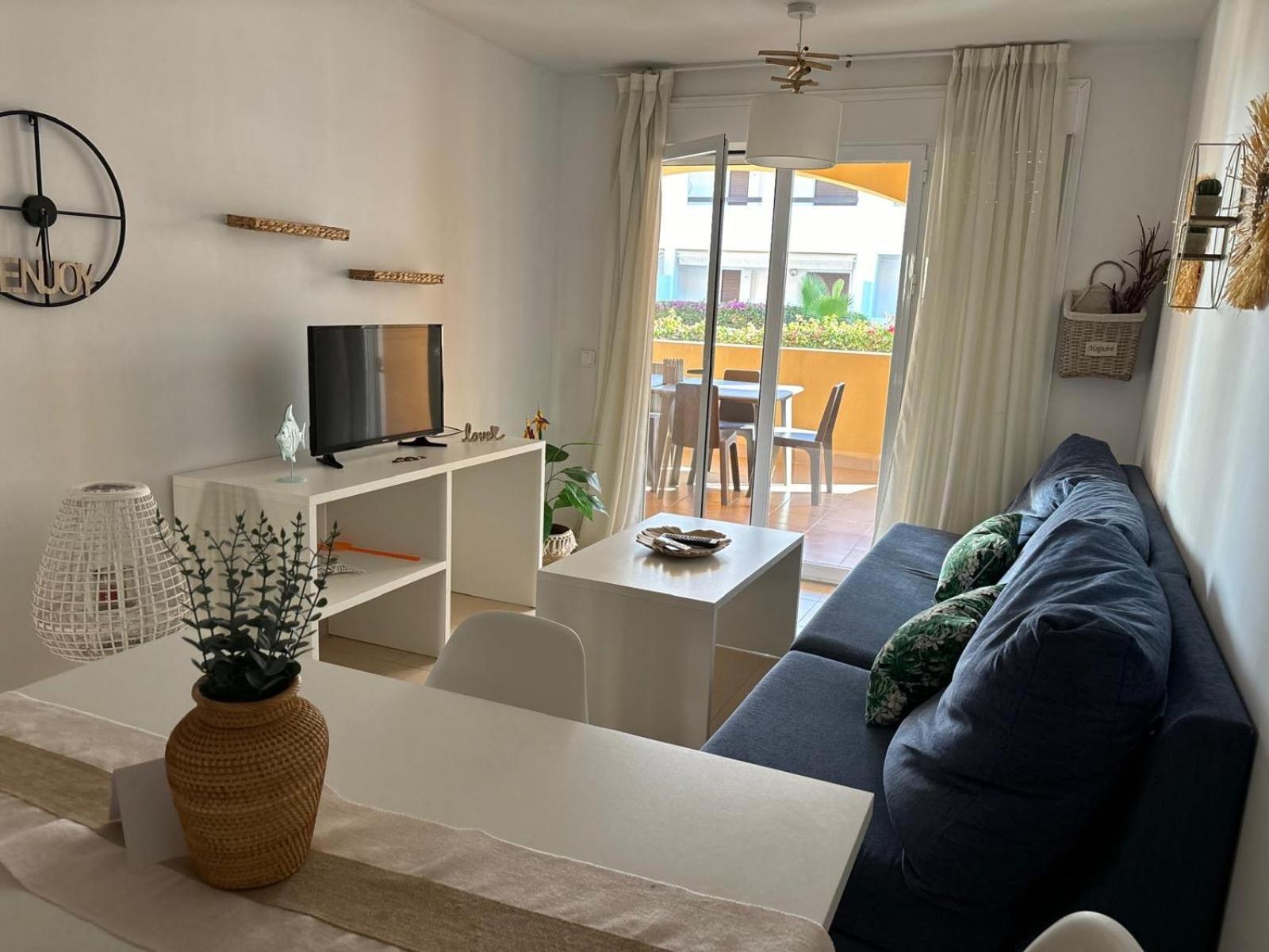 Bajo Con Jardin A Pie De Playa Y Piscina Comunitaria Con Jacuzzi Apartment Playas de Vera Ngoại thất bức ảnh